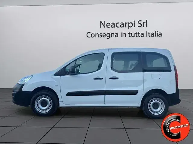 Usata Peugeot Partner 75 CV (55 kW) 2018 Bianco pastello Monovolume