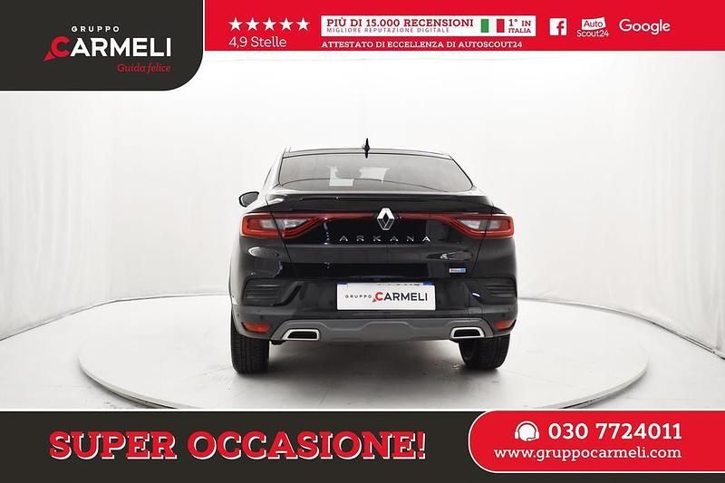 Usata Renault Arkana RS Line 142 CV (104 kW) 2021 Nero SUV