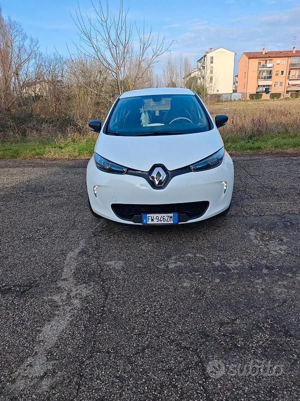Usata Renault Zoe 67 kW (92 CV) 2019 Bianco Utilitaria
