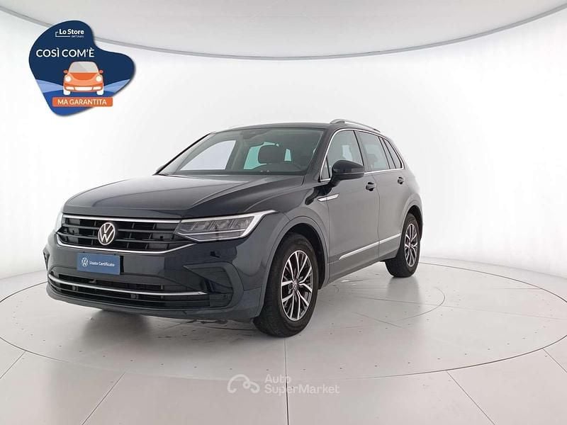 Usata VW Tiguan Life 150 CV (110 kW) 2023 Deep black perlato SUV