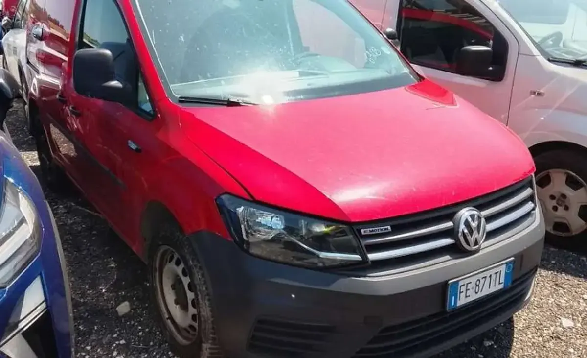 Usata VW Caddy 122 CV (89 kW) 2016 Rosso Monovolume