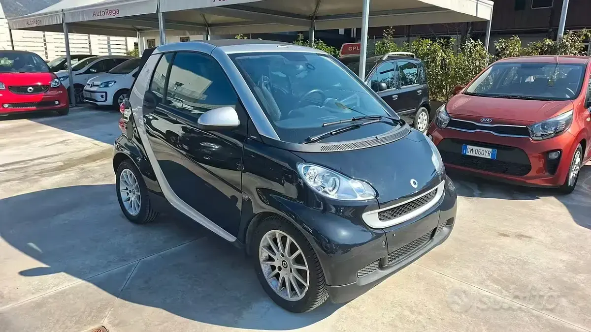 Usata Smart ForTwo Cabrio Passion 84 CV (61 kW) 2008 Nero Cabrio