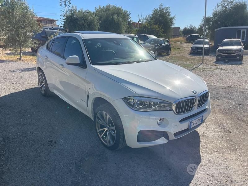 Usata BMW X6 M Sport 312 CV (229 kW) 2019 Bianco SUV