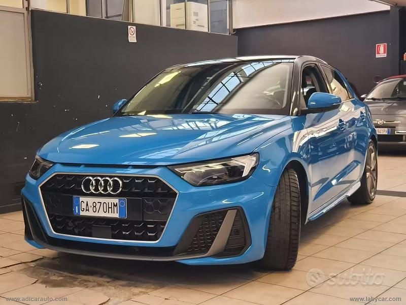 Usata Audi A1 S-Line 116 CV (85 kW) 2020 Blu/azzurro SUV