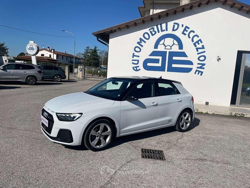 Usata Audi A1 Sportback Admired 116 CV (85 kW) 2020 Bianco Utilitaria