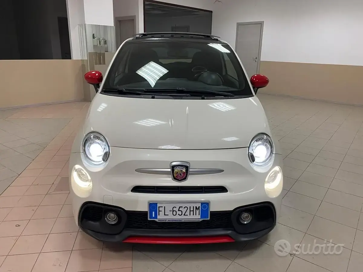 Usata Abarth 595 Pista 160 CV (117 kW) 2017 Bianco Coupé