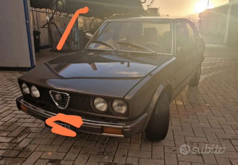 Usata 1982 Alfa Romeo Alfetta Quadrifoglio Tre volumi | 11.000 € - Immagine 1/4