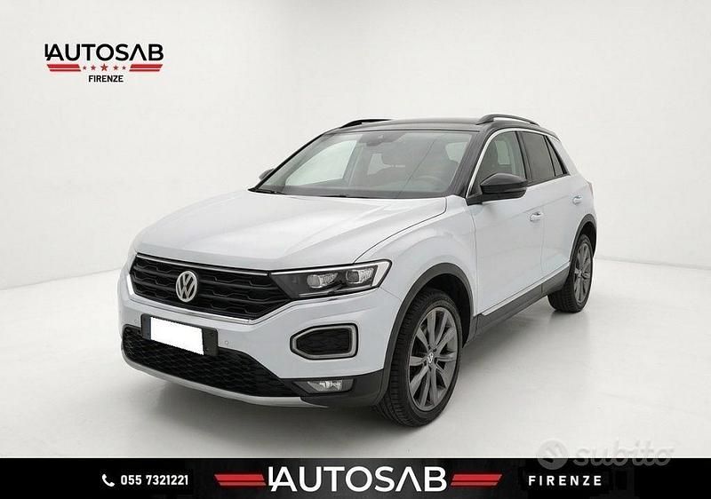 Usata VW T-Roc 150 CV (110 kW) 2018 Grigio SUV