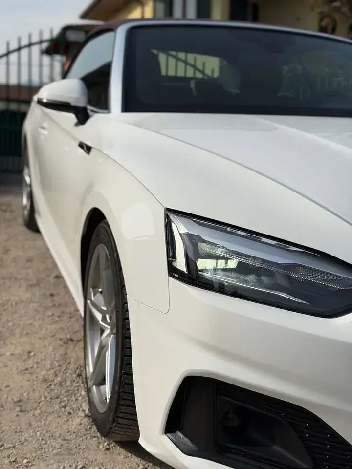 Usata Audi A5 Cabriolet 204 CV (150 kW) 2022 Bianco Cabrio