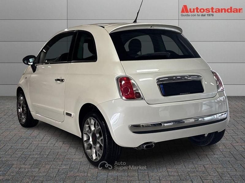 Usata Fiat 500 Sport 101 CV (74 kW) 2009 Bianco Cabrio