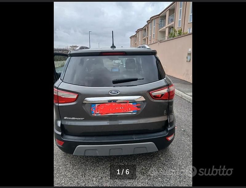 Grigio Usata 2020 Ford Ecosport Sport SUV | 14.000 € (Buon prezzo) - Immagine 1/4