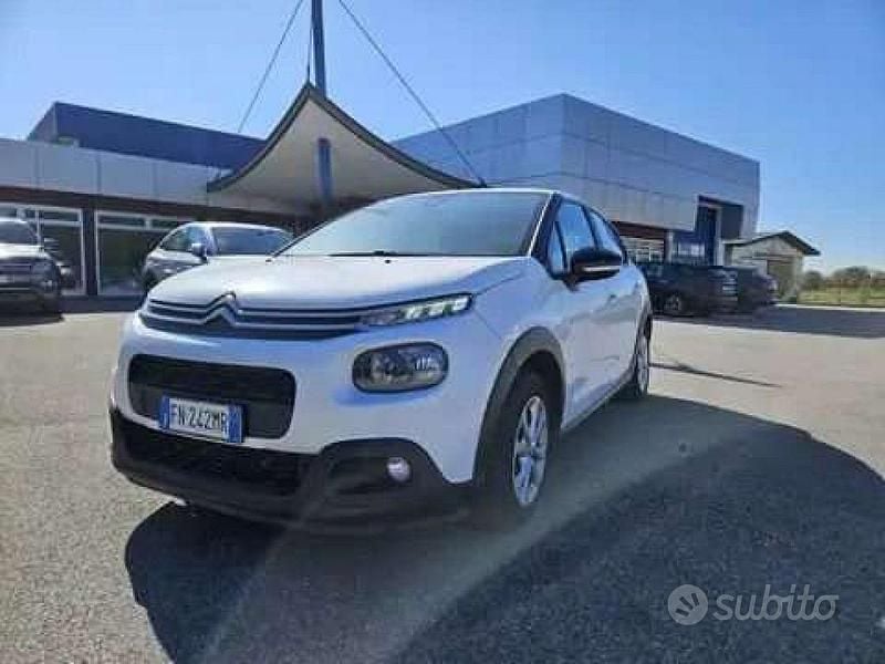 Usata Citroën C3 Business Class 75 CV (55 kW) 2018 Bianco Utilitaria