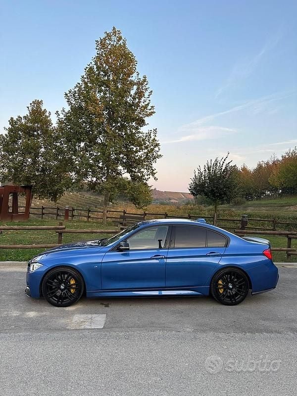 Usata BMW 328 M Performance 245 CV (180 kW) 2015 Blu Berlina