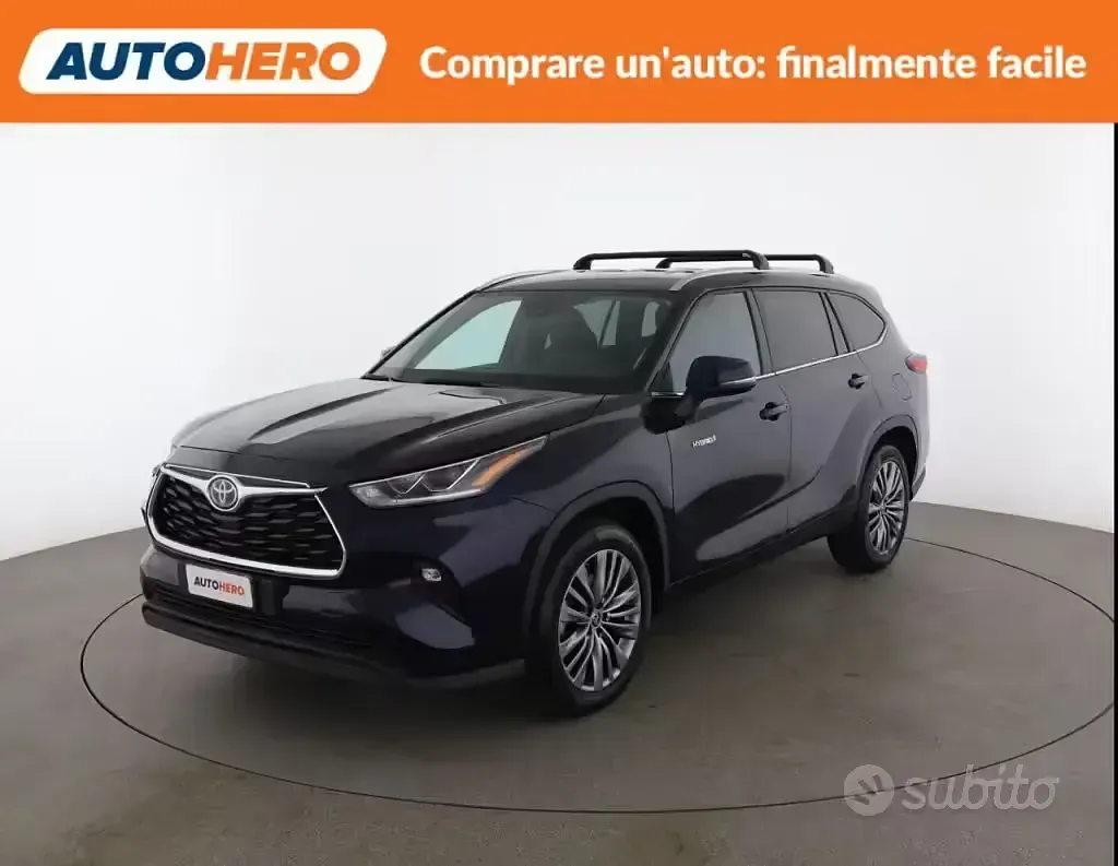 Usata Toyota Highlander Lounge 243 CV (178 kW) 2022 Blu SUV