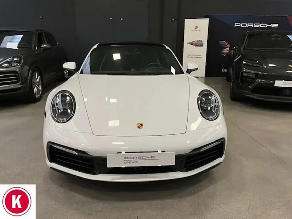 Usata Porsche 911 Carrera 4S 450 CV (330 kW) 2019 Bianco Coupé
