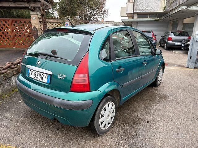 Usata Citroën C3 Elegance 2004 Verde Berlina
