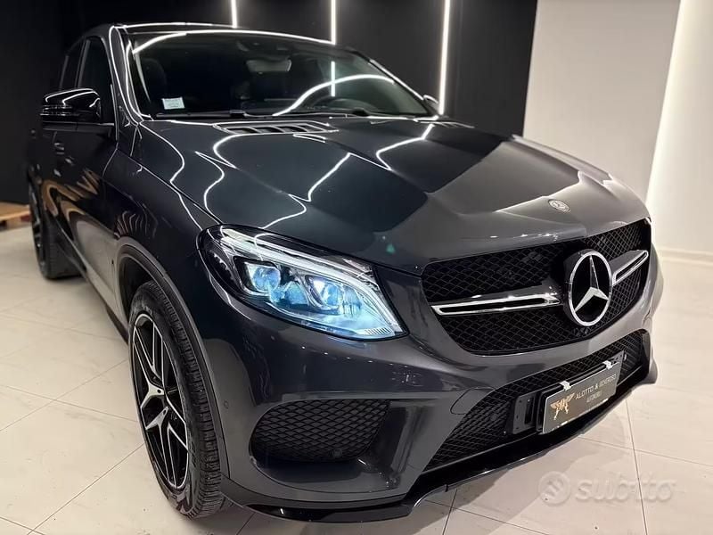Begagnad Mercedes GLE350 Premium 258 HK (189 kW) 2016 Blå Sportkupé