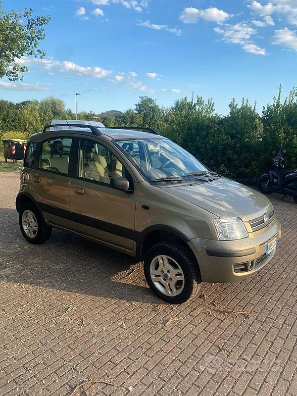 Usata Fiat Panda 4x4 70 CV (51 kW) 2007 Marrone Utilitaria