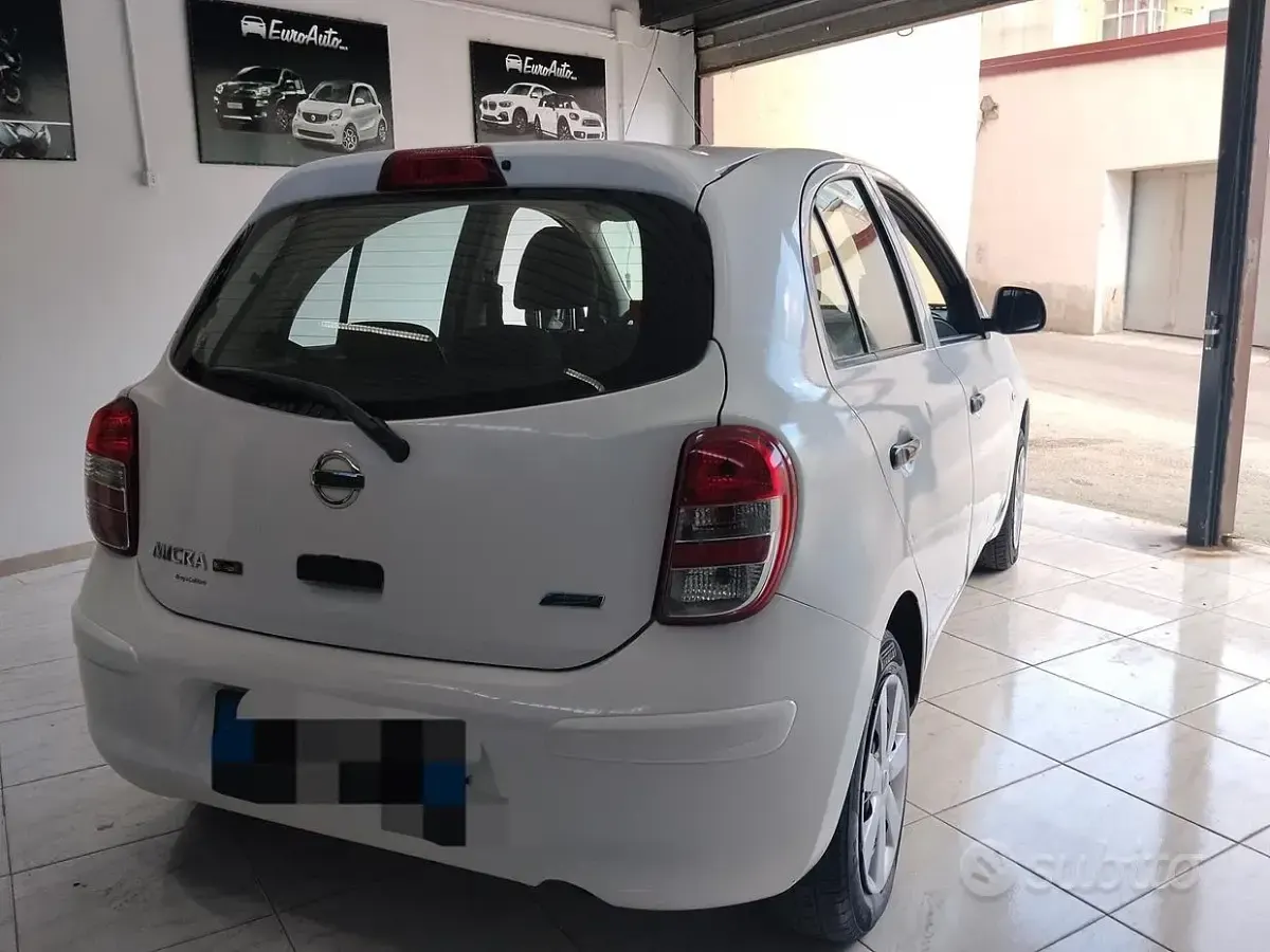 Usata Nissan Micra 80 CV (58 kW) 2012 Bianco Utilitaria