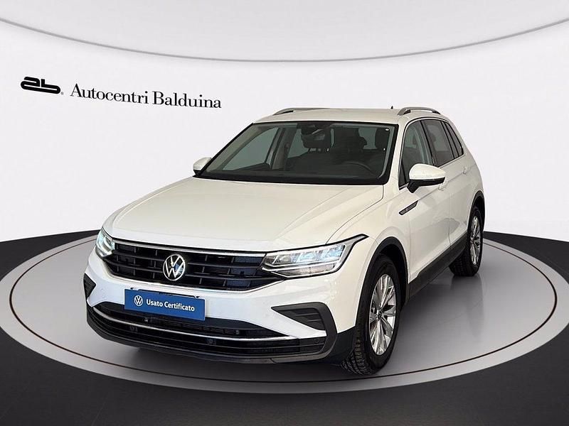 Usata VW Tiguan Life 150 CV (110 kW) 2022 Bianco SUV