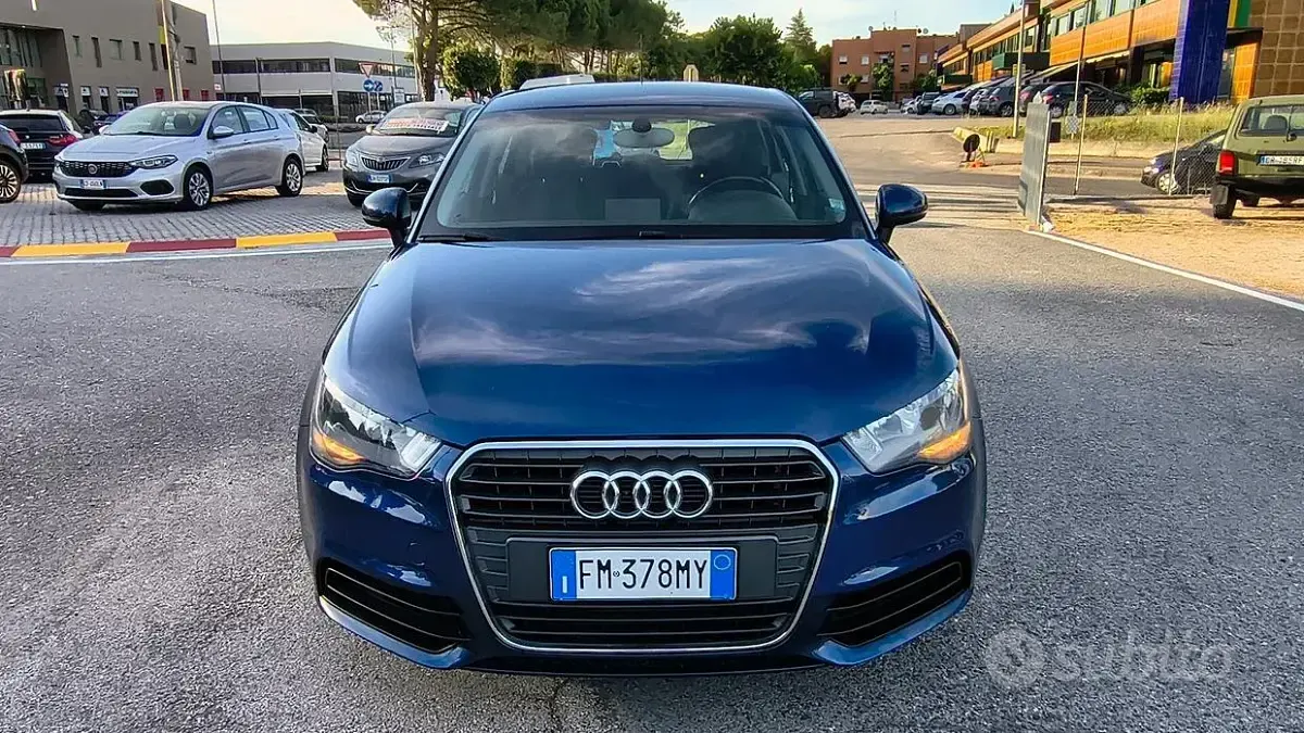Usata Audi A1 Ambition 90 CV (66 kW) 2014 Bianco Utilitaria
