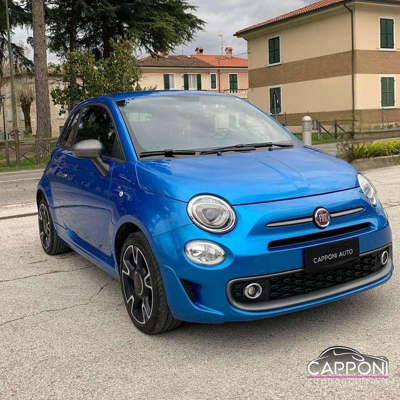 Usata Fiat 500 S 69 CV (50 kW) 2016 Blu Utilitaria
