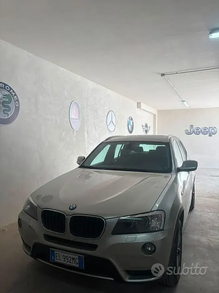 Usata BMW X3 184 CV (135 kW) 2012 Grigio SUV