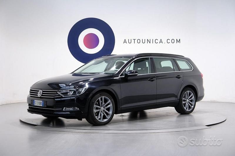Usata VW Passat Highline 150 CV (110 kW) 2015 Nero Station wagon