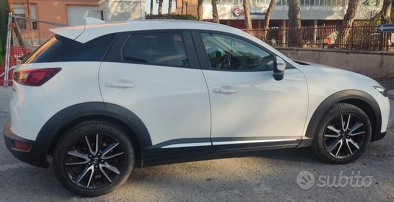 Usata Mazda CX-3 105 CV (77 kW) 2017 Bianco SUV