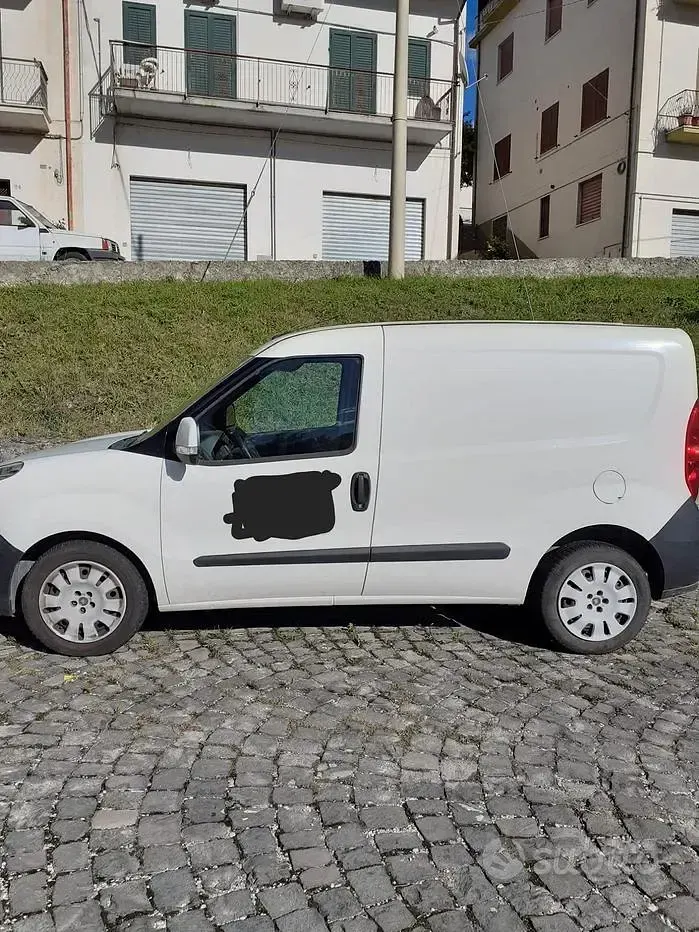 Usata Fiat Doblò 2014 Bianco Monovolume