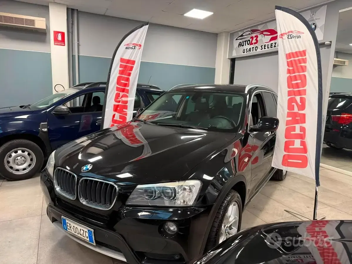 Usata BMW X3 184 CV (135 kW) 2013 Nero SUV