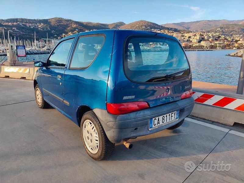 Usata Fiat Seicento Comfort 54 CV (39 kW) 2002 Blu Utilitaria