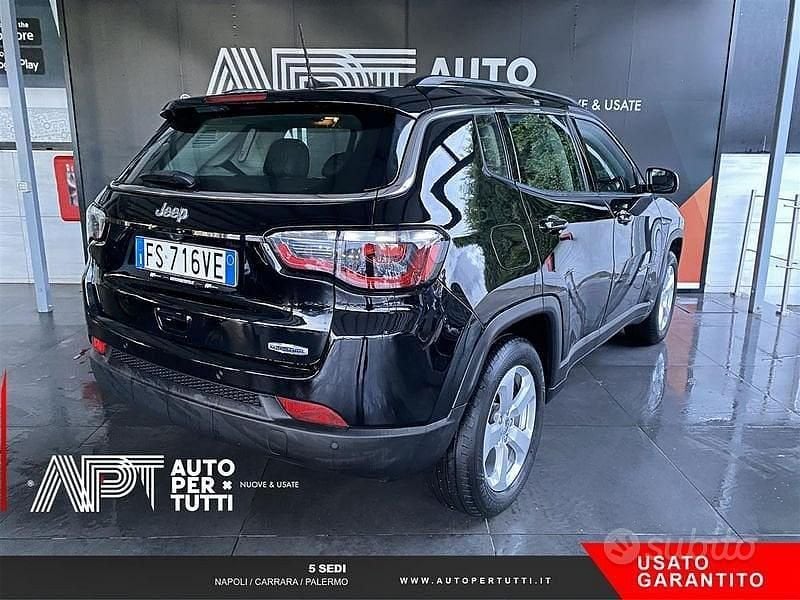 Usata Jeep Compass Longitude 120 CV (88 kW) 2018 Nero SUV