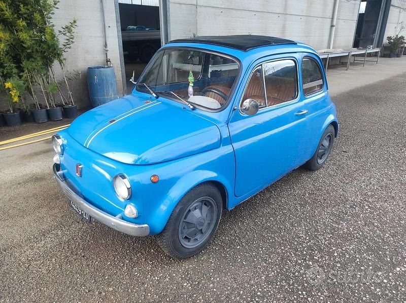 Usata Fiat 500 1970 Blu Utilitaria