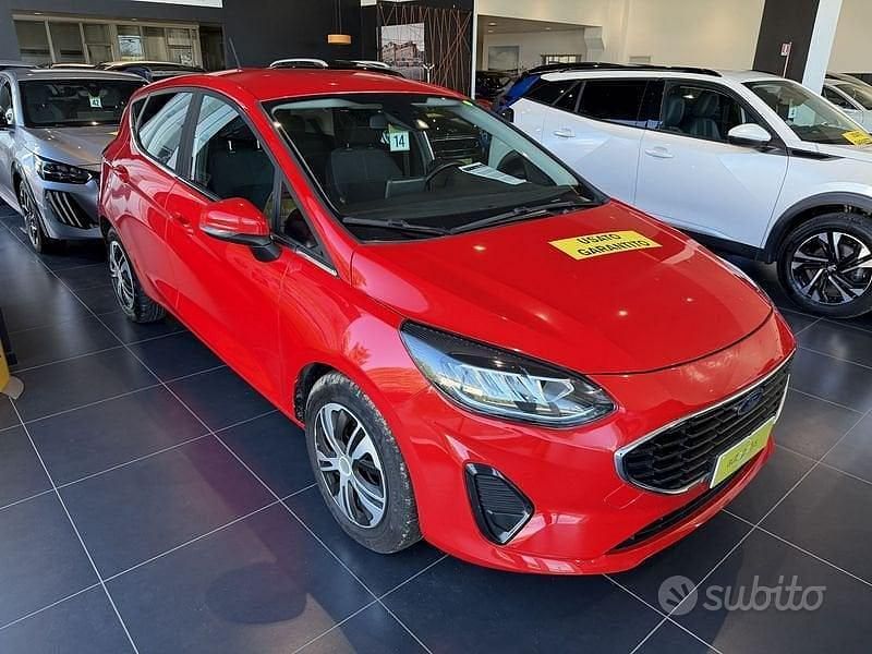 Usata Ford Fiesta 125 CV (91 kW) 2023 Rosso Utilitaria