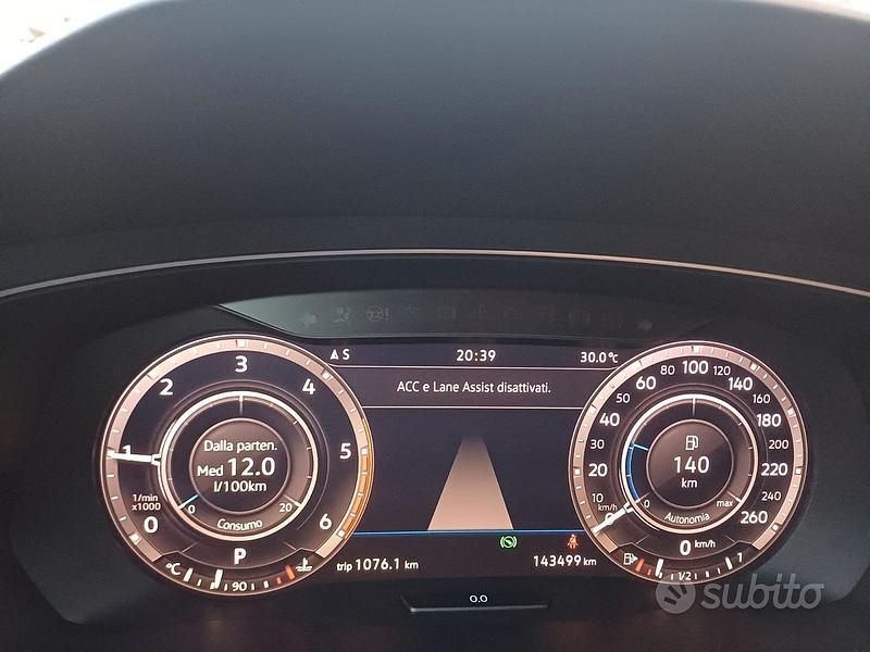 Usata VW Tiguan Allspace 150 CV (110 kW) 2019 Nero SUV