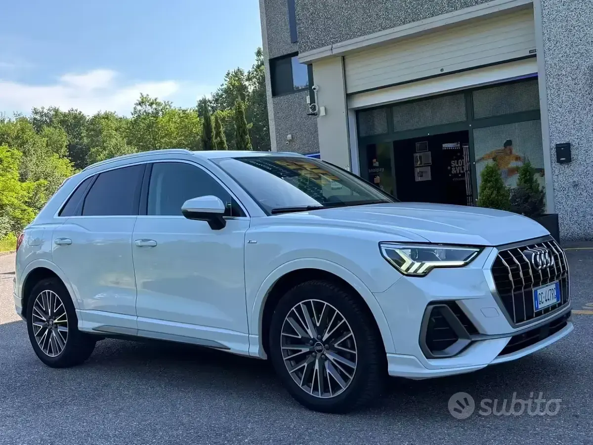 Usata Audi Q3 S-Line 200 CV (147 kW) 2021 Bianco SUV