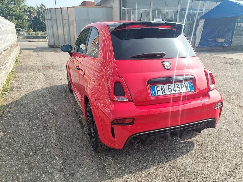 Usata Abarth 500 145 CV (106 kW) 2018 Rosso Berlina