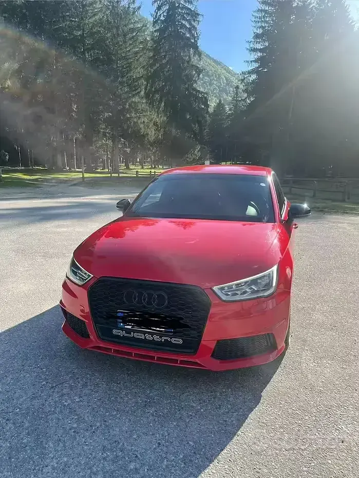 Usata Audi S1 231 CV (169 kW) 2018 Rosso Utilitaria