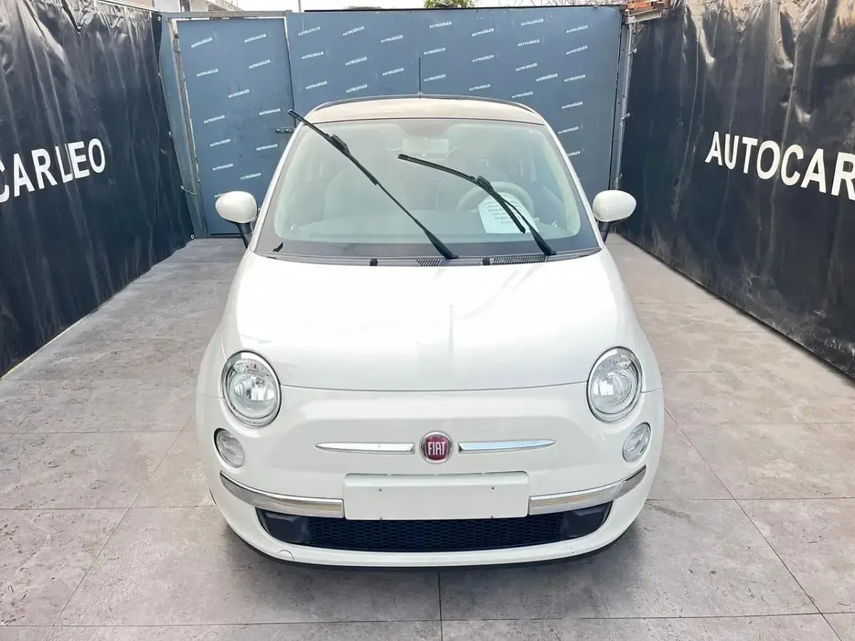 Usata Fiat 500 69 CV (50 kW) 2014 Bianco Berlina