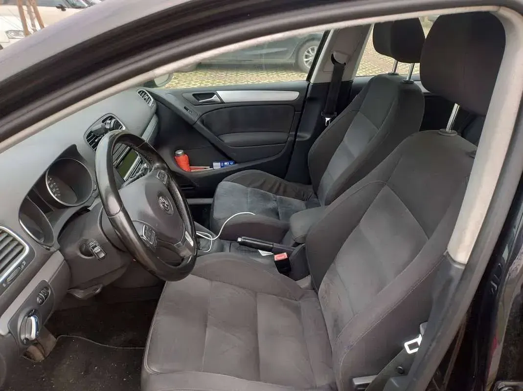 Usata VW Golf VI Highline 105 CV (77 kW) 2010 Nero Berlina