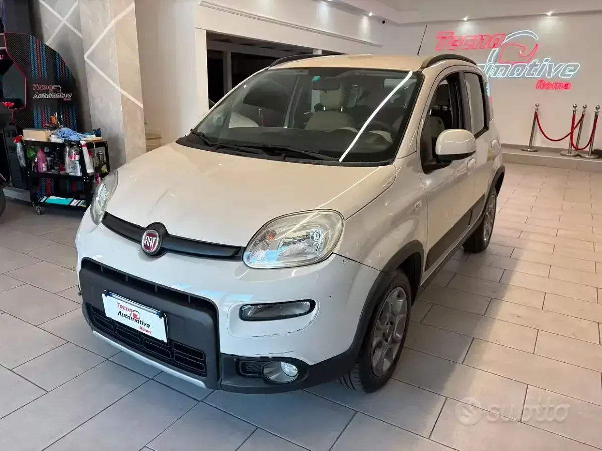 Usata Fiat Panda Trekking 80 CV (58 kW) 2015 Beige cappuccino Utilitaria