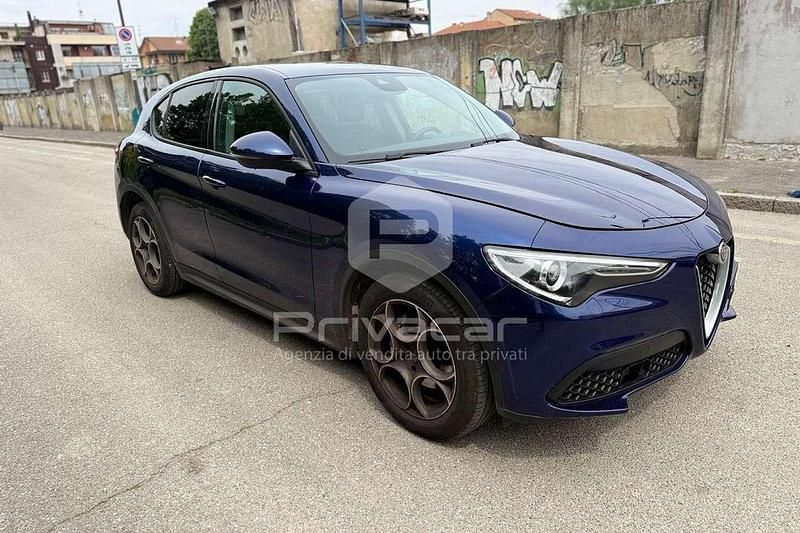 Usata Alfa Romeo Stelvio Business 160 CV (117 kW) 2020 Blu SUV