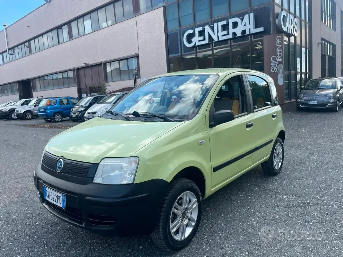Usata Fiat Panda 4x4 60 CV (44 kW) 2005 Giallo Utilitaria
