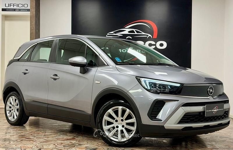 Usata Opel Crossland X Elegance 83 CV (61 kW) 2021 Gray SUV