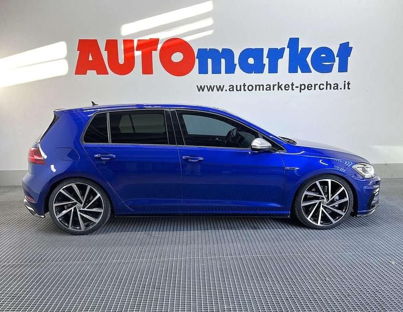 Usata VW Golf VII R 300 CV (220 kW) 2019 Blu/azzurro Berlina