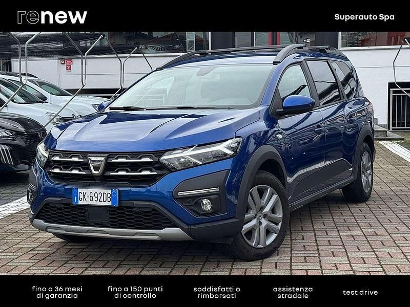 Usata Dacia Jogger Comfort 101 CV (74 kW) 2022 Blu scuro Monovolume