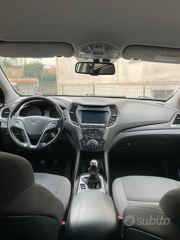 Usata Hyundai Santa Fe 150 CV (110 kW) 2015 Bianco SUV