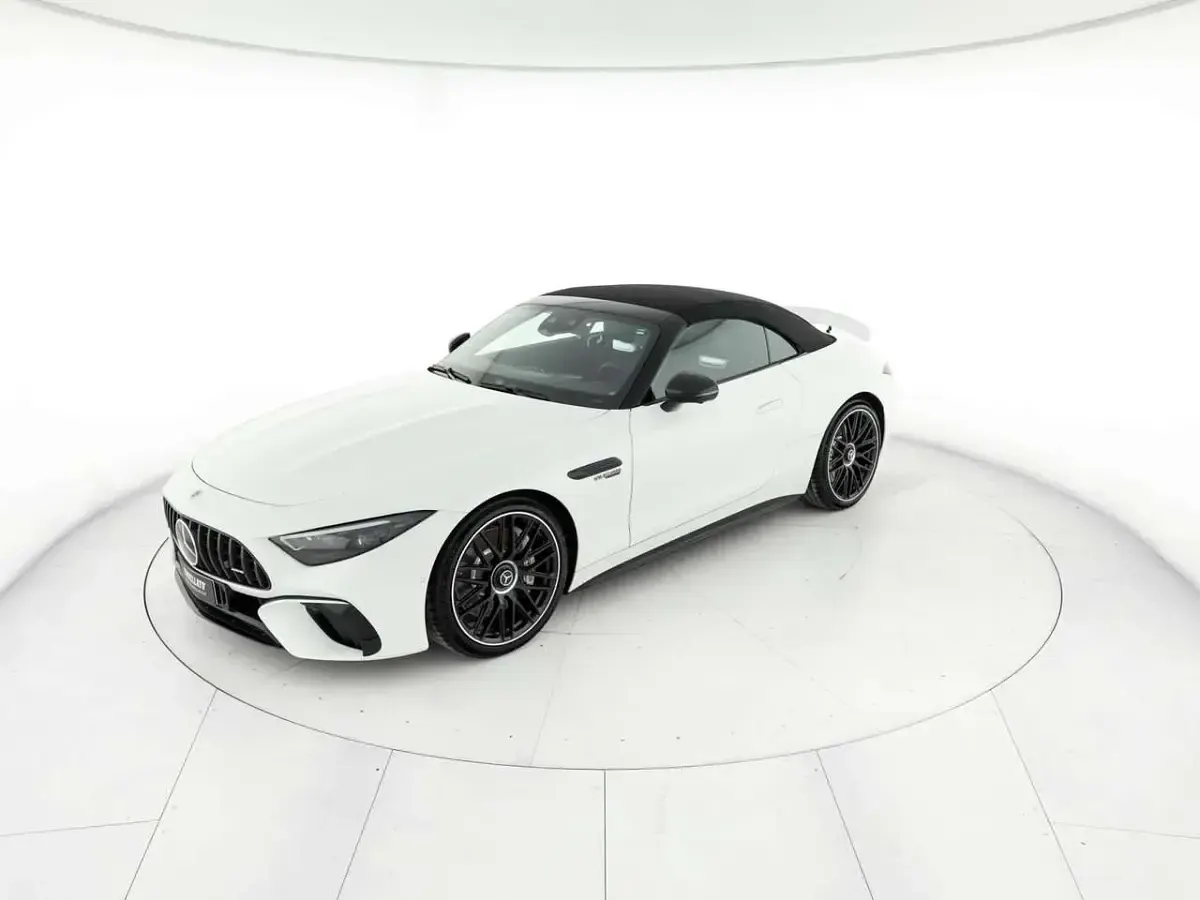 Usata Mercedes SL63 AMG Premium Plus 585 CV (430 kW) 2024 Bianco diamante Cabrio