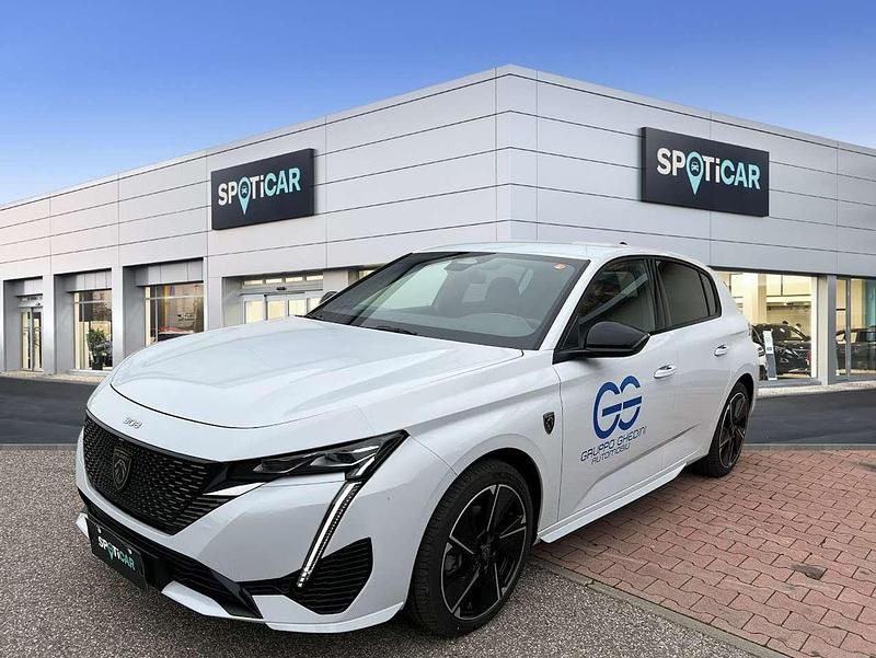 Bianco okenite Usata 2023 Peugeot e-308 Due volumi | 29.900 € (Cara) - Immagine 1/4
